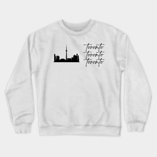 Toronto Toronto Toronto Skyline Crewneck Sweatshirt